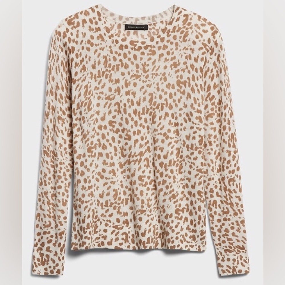 Banana Republic Animal Print Sweater